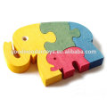 Seven Elephant Puzzle Toy Best Selling Lovely Design Wooden Animal Puzzle for Baby